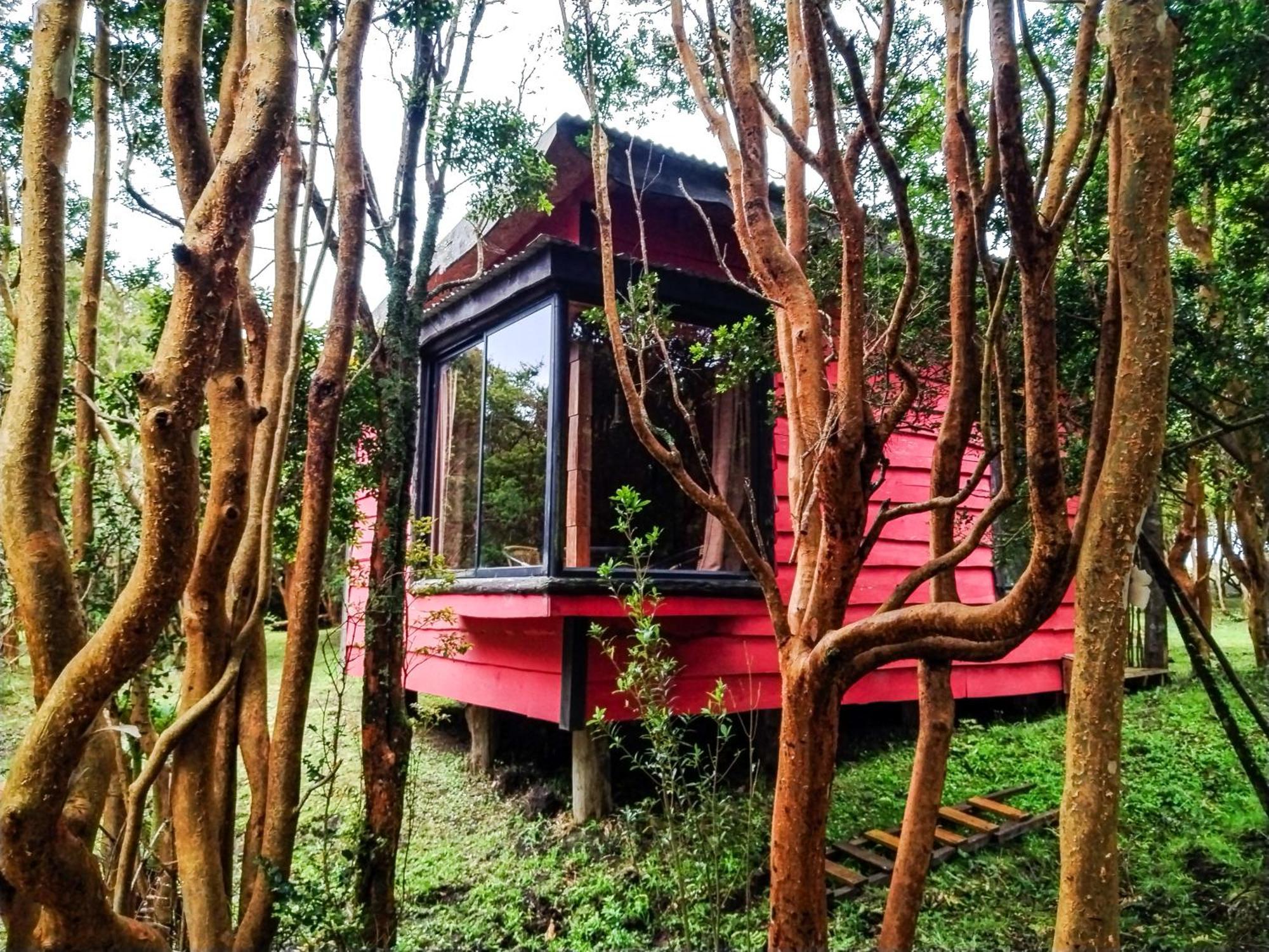 Hostal & Cabanas Luna Del Sur Cucao Exterior photo